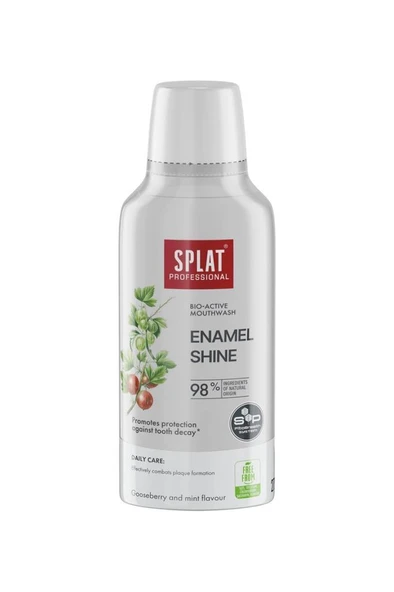 Splat Enamel Shine Ağız Gargarası Alkolsüz 275 ml ürün görseli 1