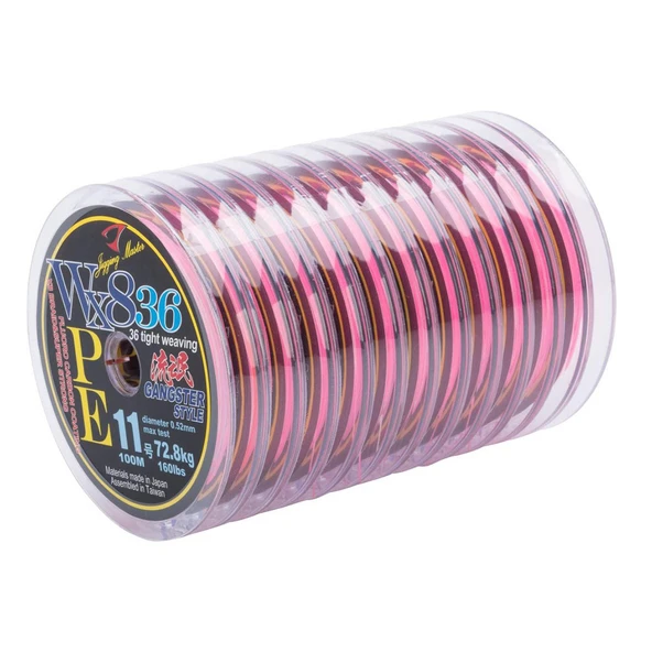 Jigging Master Gangster WX8 36 Knit PE 100m İp Misina ürün görseli 1