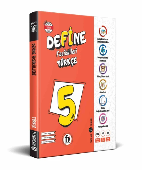 Fi Yayınları 5. Sınıf Türkçe Define Konu Anlatımlı Fasikül ürün görseli 1