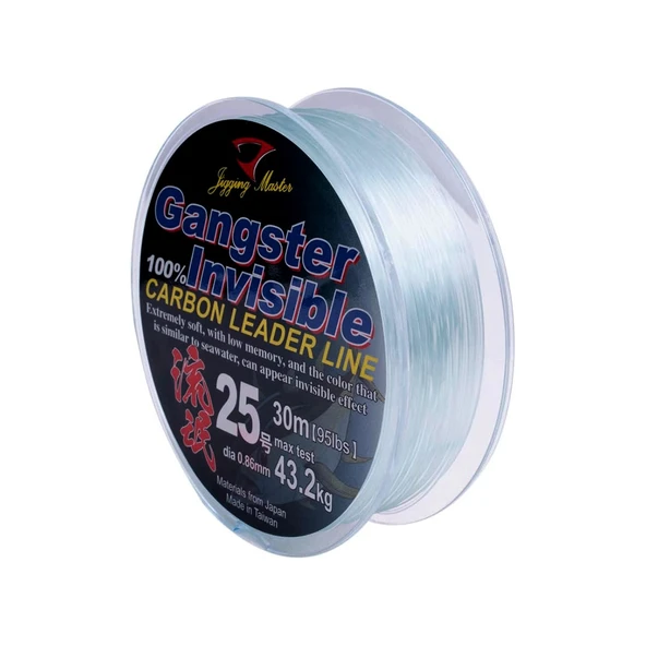 Jigging Master Gangster İnvisible 30m Fluorocarbon Misina ürün görseli 1