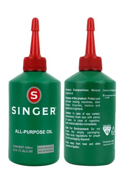 Makine Yağı Çok Amaçlı 100 ml mudanis - Resim 2