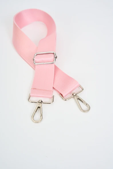 MUTE BAG Powder Pink Ayarlanabilir Çanta Sapı Toz Pembe (POLYESTER) 110 Cm G:4 Cm ürün görseli 1