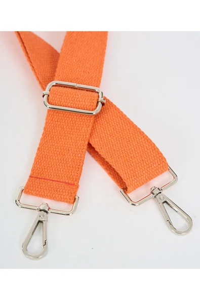 MUTE BAG Orange Ayarlanabilir Çanta Sapı Turuncu (PAMUK) 110 Cm G:4 Cm ürün görseli 1
