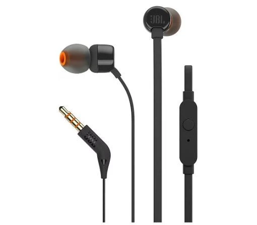 JBL T160 Siyah Kablolu Kulak İçi Kulaklık-AMBALAJ HASARLI SIFIR ürün görseli 1
