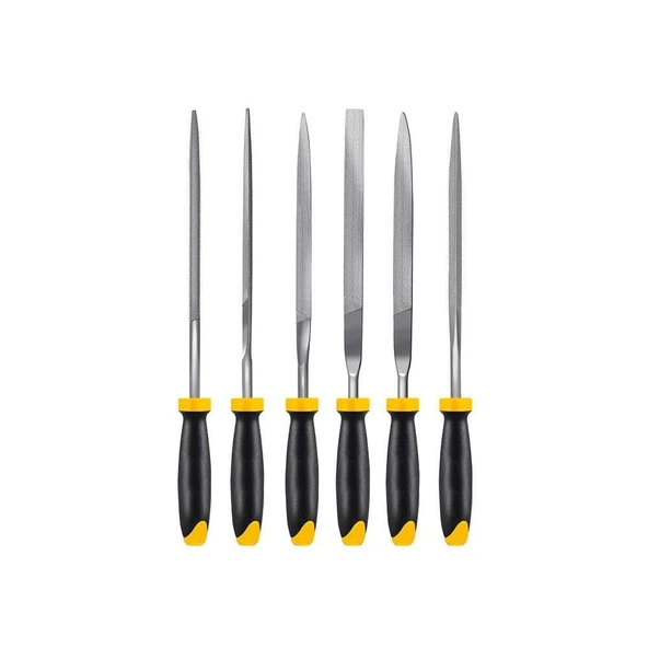 SGS 6 PARÇA MİNİ EĞE SETİ 3*140 MM SGS1356 - Resim 2