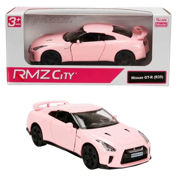 1:32 Rmz City Pembe Serisi Die Cast Model Araba - Nissan Gt-R (R35) ürün görseli 1