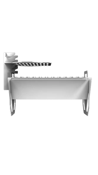 ORİGAMİ KATLANIR MANGAL MODEL 1 / PASLANMAZ ÇELİK / BABA'S BBQ - Resim 5
