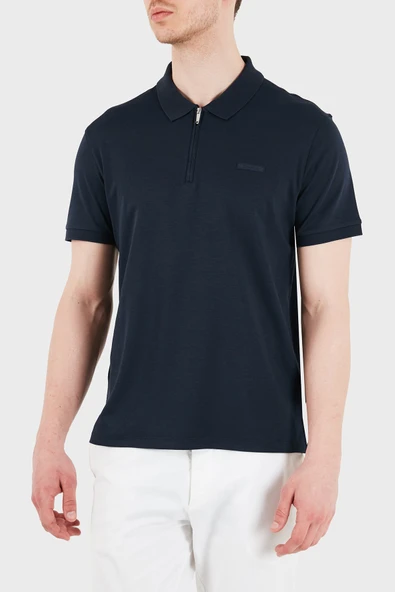 Calvin Klein LV04LE255G Ss Slim Supima Erkek Polo Tişört ürün görseli 1