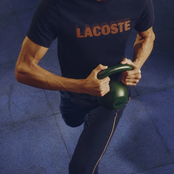 Lacoste TH0217-4IB Erkek Tişört - Resim 10