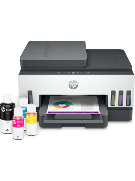 HP Smart Tank 790 Yazıcı Tarayıcı Fotokopi Faks Wifi Çok Fonksiyonlu Tanklı Yazıcı 4WF66A ürün görseli 1