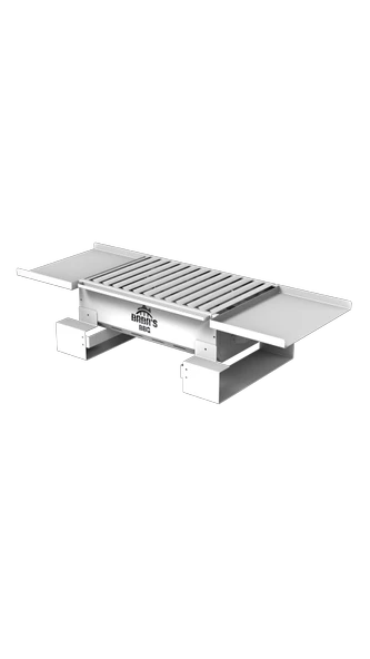ORİGAMİ KATLANIR MANGAL MODEL 3 / PASLANMAZ ÇELİK / BABA'S BBQ ürün görseli 1