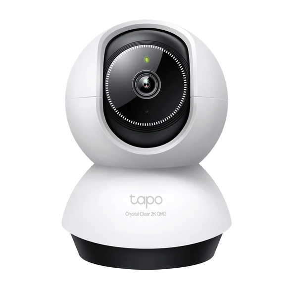 Tapo TC72 (C220), 2K QHD 4,0Mpix, İç Mekan WiFi, 9Mt. Gece Görüşü, 360 Dönüş, İki Yönlü Ses Güvenlik Yapay Zeka Destekli Kamera