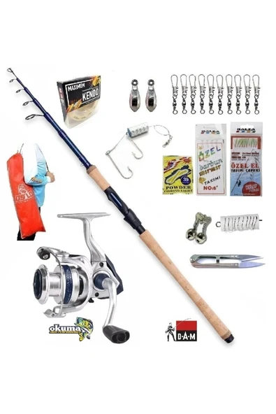 Steelhead Iconic 270cm 7-28gr Okuma Aria-3000 Kıyı Tele Spin Olta Takımı Seti ürün görseli 1
