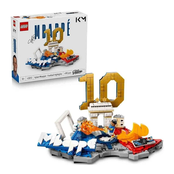 43013 Lego Editions Kylian Mbappe - Football Highlights 490 parça +10 yaş ürün görseli 1