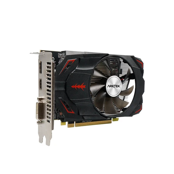 ARKTEK CYCLOPS, AKR550D5S4GH1, RX550, 4Gb, GDDR5, 128BIT, 1xDVI, 1xHDMI, 1xDP GAMING Ekran Kartı ürün görseli 1