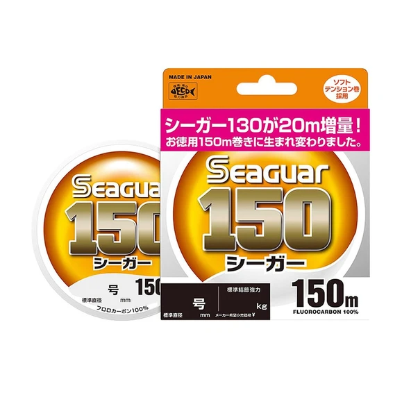 Seaguar 150 Metre %100 FluoroCarbon Misina ürün görseli 1