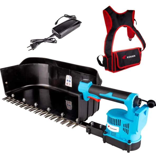 KOHAM KH-TP35 ÇAY TOPLAMA MAKİNESİ AKÜLÜ SEPETLİ ürün görseli 1