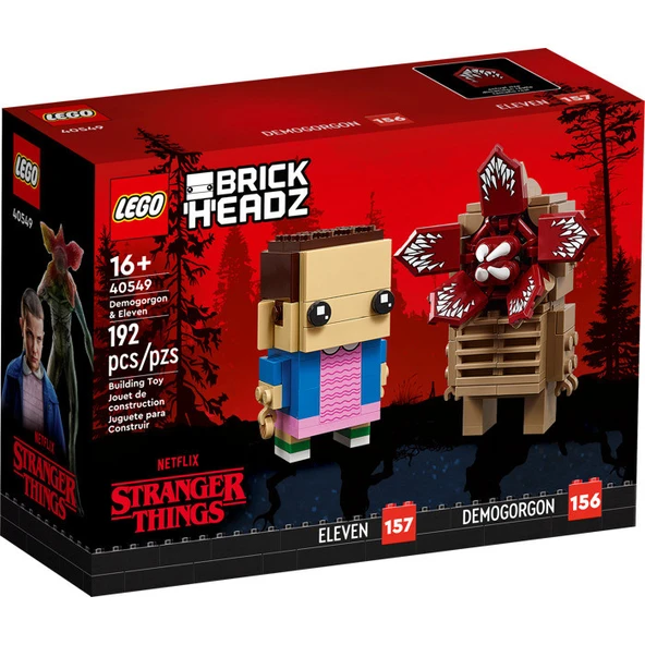 LEGO BrickHeadz Demogorgon ve Eleven 40549 ürün görseli 1