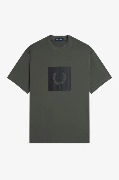 Fred Perry M2404 Box Graphic Erkek Tişört - Resim 5