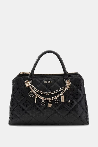 Guess HWGG9912060 Libby 2 Comp Satchel Kadın Omuz Çantası ürün görseli 1