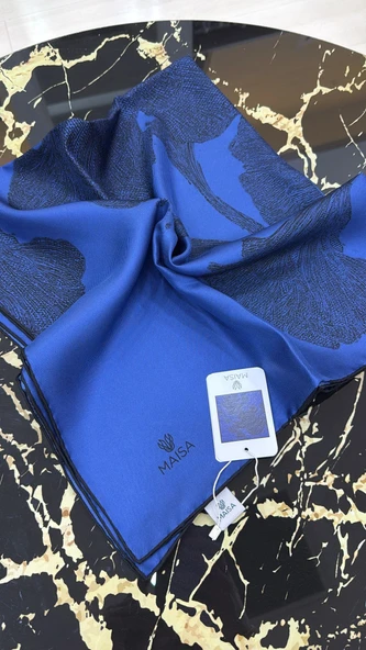 MAISA FARAH MULBERRY İREK EŞARP SAKS 1304 ürün görseli 1