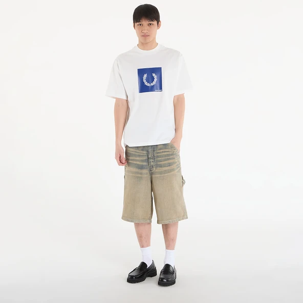 Fred Perry M2404 Box Graphic Erkek Tişört - Resim 4