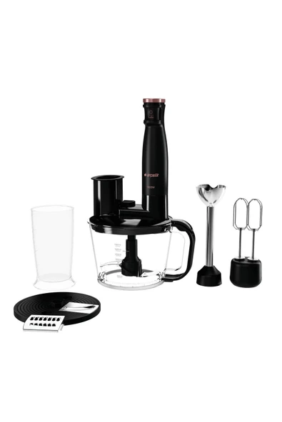 Arçelik Rhb 6050 S Resital Siyah 1500 W Blender Seti ürün görseli 1
