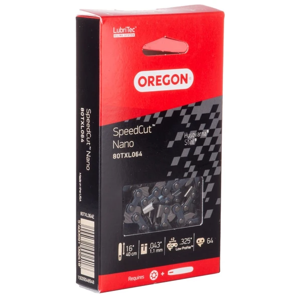 OREGON KESİK ZİNCİR 32 DİŞ 3/25 KÖŞELİ KUTU NANO ürün görseli 1