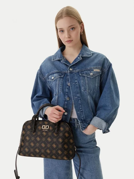 Guess HWGP9928060 Emelie Logo 2 Comp S Kadın El Çantası ürün görseli 1