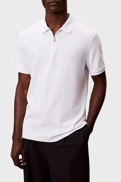 Calvin Klein LV04LE255G Ss Slim Supima Erkek Polo Tişört ürün görseli 1