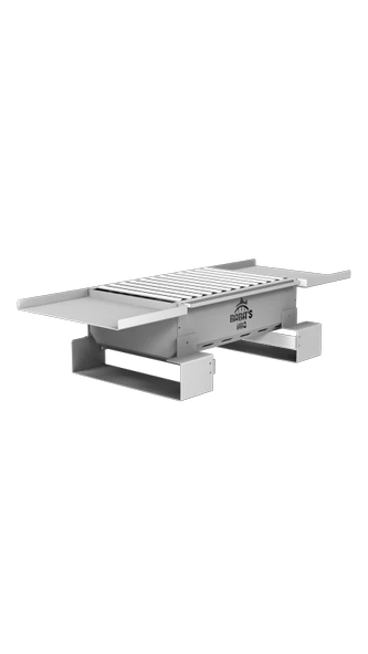 ORİGAMİ KATLANIR MANGAL MODEL 3 / PASLANMAZ ÇELİK / BABA'S BBQ - Resim 2