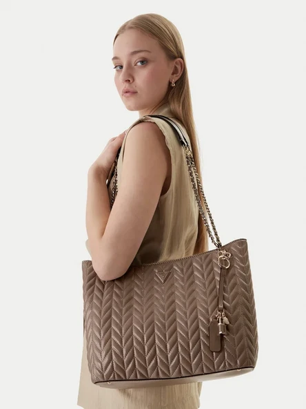 Guess HWTQ9720220 Cheryl 2 Comp Tote Kadın Omuz Çantası ürün görseli 1