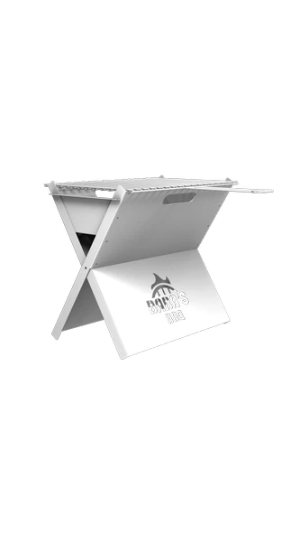 ORİGAMİ KATLANIR MANGAL MODEL 2 / PASLANMAZ ÇELİK / BABA'S BBQ - Resim 2
