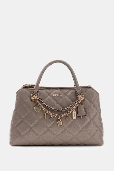 Guess HWGG9912060 Libby 2 Comp Satchel Kadın Omuz Çantası ürün görseli 1