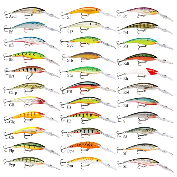 Rapala Deep Tail Dancer 90mm Trolling Sırtı Yem ürün görseli 1