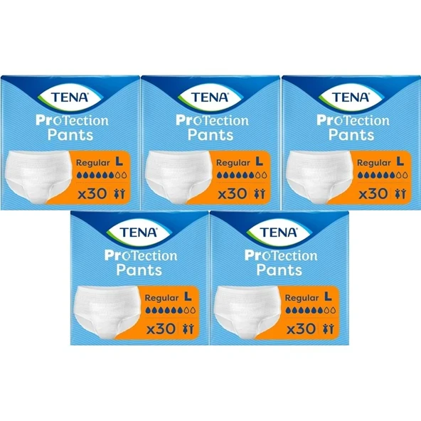 Tena ProTection Pants Regular Emici Külot Yetişkin Bezi L - Büyük - Large 150 Adet ürün görseli 1