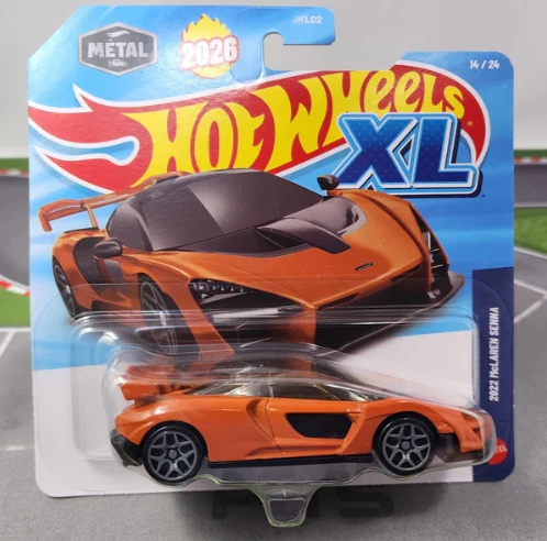 PTTAVM: HOT WHEELS XL 2022 MCLAREN SENNA 1:43