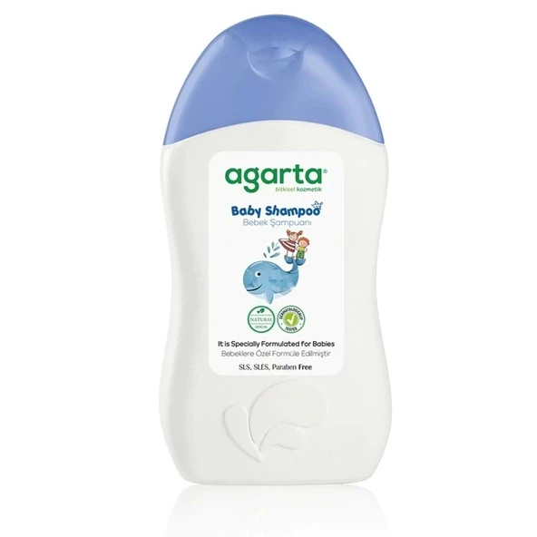 Agarta Doğal Erkek Bebek Çocuk Şampuanı Saç ve Vücut 400 ML ürün görseli 1
