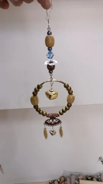 Netx Kuş Oyuncak  Askı Metal Halkalı  25x9 cm Muhabbet ve Paraket için uygundur ürün görseli 1