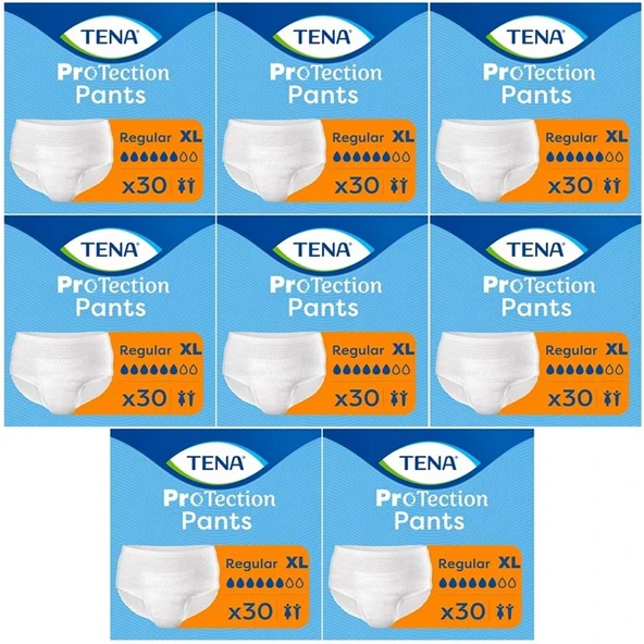 Tena ProTection Pants Regular Emici Külot Yetişkin Bezi XL - Ekstra Büyük - Extra Large 240 Adet ürün görseli 1
