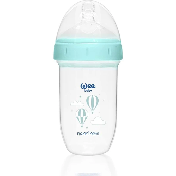 Wee Baby Nanninom Antikolik Geniş Ağızlı Biberon 250 ML (0-6 Ay) ürün görseli 1