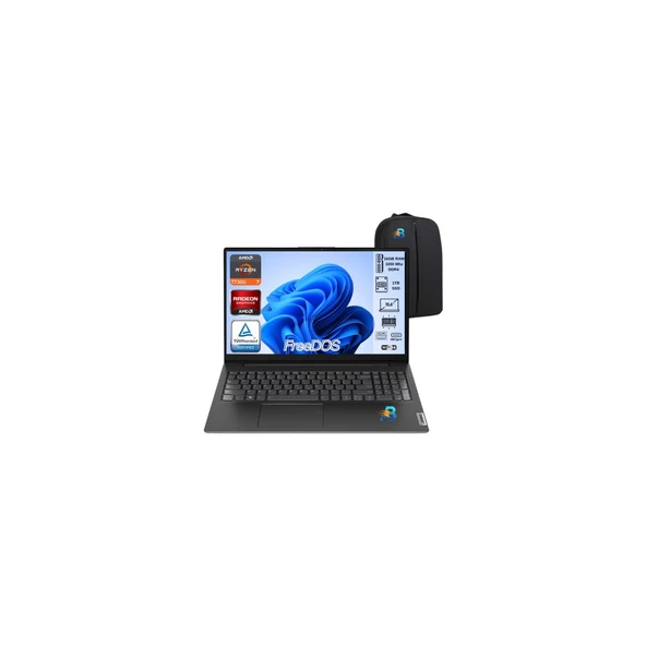 V15 G4 Amd Ryzen 7 7730U 16 GB Ram 1tb SSD 15.6" Fhd Freedos 82YY0012TR Dizüstü Taşınabilir Bilgisayar Asbertech Çanta ürün görseli 1