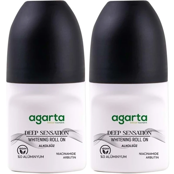 Agarta Roll-On Erkek 50 ML Patchoulı Deep Sensatıon (24 Saat Etkili Ter Kokusu Önleyici) (2 Li Set) ürün görseli 1