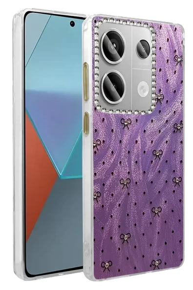 Newface Xiaomi Redmi Note 13 Pro 4G Kılıf Blade Aynalı Desenli Kapak - Desen 2 ürün görseli 1