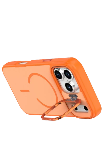 Joko Apple iPhone 17 Pro Max Flexa Magsafe Kapak - Turuncu - Resim 2