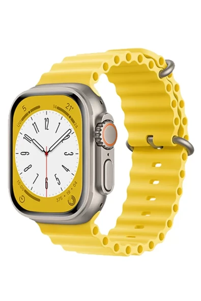 Newface Apple Watch 42mm Ocean Kordon - Sarı ürün görseli 1