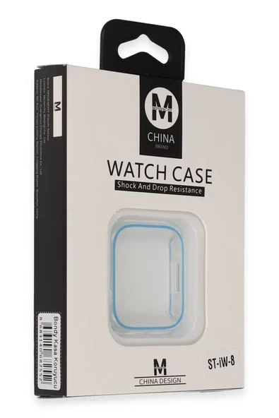 Movenchy Apple Watch 45mm Bondy Kasa Koruyucu - Mavi ürün görseli 1
