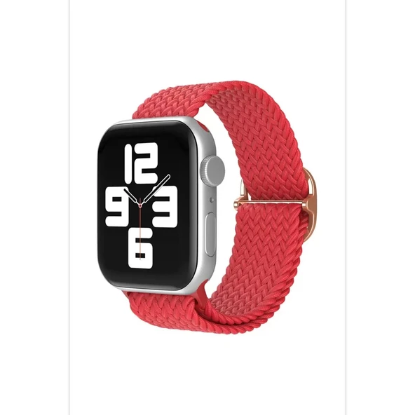 Newface Watch 22mm Star Kordon - Kırmızı - Resim 2