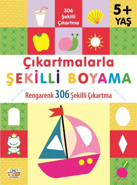 Çıkartmalarla Şekilli Boyama 5 Yaş Üstü ürün görseli 1