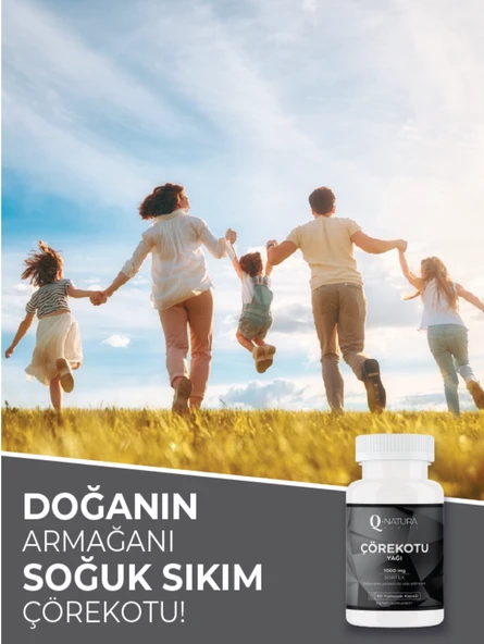Çörekotu yağı 1000 mg (Sortexli, Soğuk Sıkım) 60 Softgel ürün görseli 1